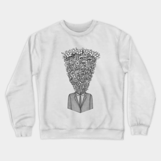 Overthinking Crewneck Sweatshirt by DanJacksonShop